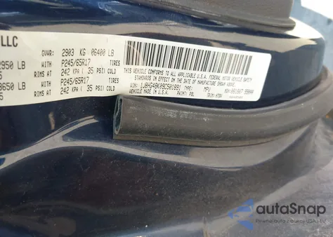 2009 Jeep Commander Sport из США, поврежденный, VIN 1J8HG48K09C501891